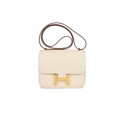 HERMES CONSTANCE 18 EPSOM GOLD HARDWARE (18*15*4cm)